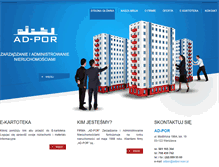 Tablet Screenshot of adpor.waw.pl